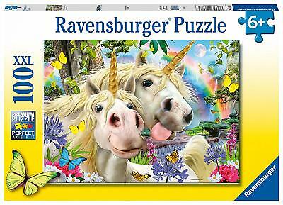 Ravensburger 100pc Jigsaw Puzzle Dont Worry Be Happy Unicorn Selfies