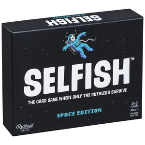 Ridleys Selfish Space Edition Card Game