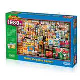 Gibsons 1000pc Jigsaw Puzzle 1980s Shopping Basket