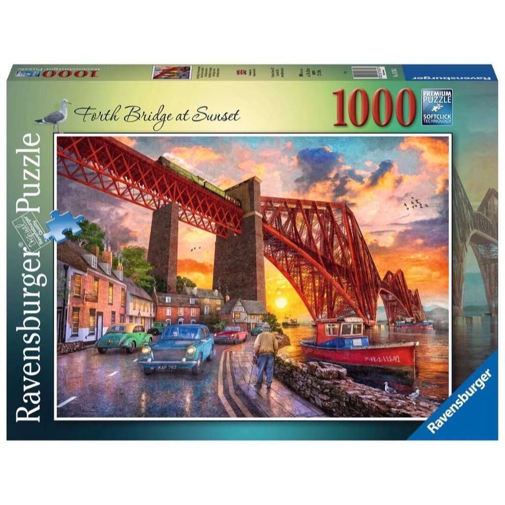 Ravensburger 1000pc Jigsaw Puzzle Forth Bridge At Sunset