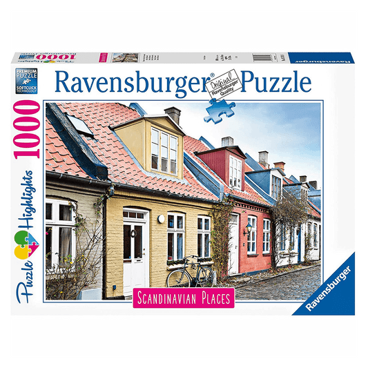 Ravensburger 1000pc Jigsaw Puzzle Scandinavian Places Aarhus Denmark