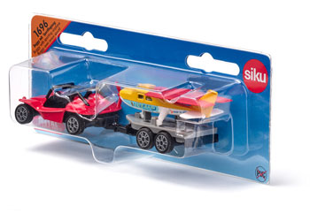 Siku Buggy With Sporting Airplane