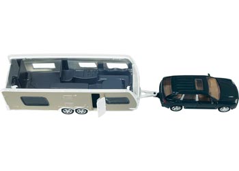 Siku Caravan With Car 2542