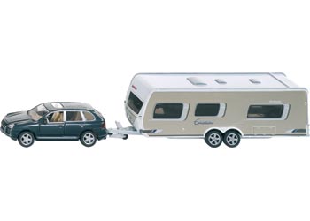 Siku Caravan With Car 2542