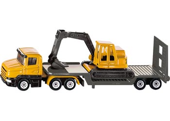 Siku Low Loader With Excavator 1611