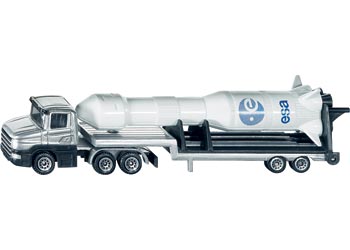 Siku Truck Low Loader With Rocket 1614