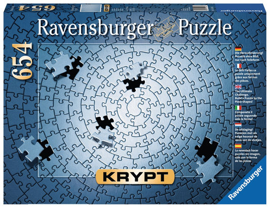 Ravensburger 654pc Jigsaw Puzzle Krypt Silver Spiral