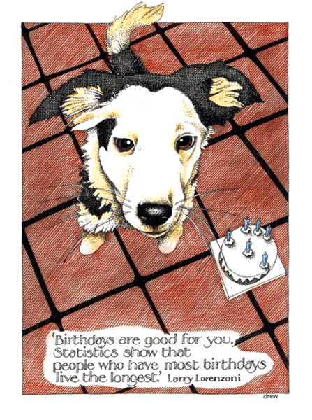 Simon Drew Greeting Card Statistics