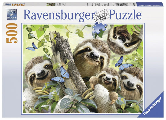 Ravensburger 500pc Jigsaw Puzzle Sloth Selfie