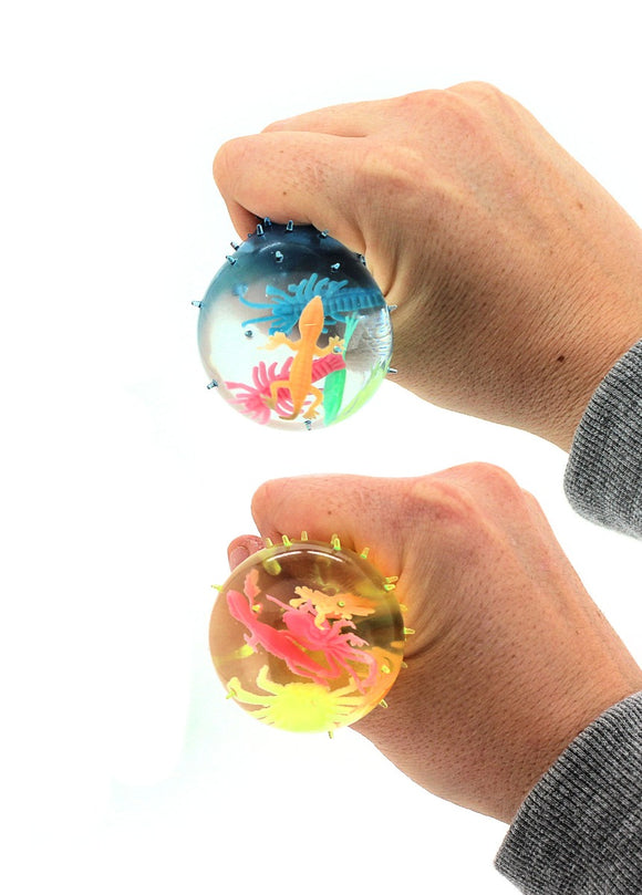 Squishy Water Ball Filled with Insects Sensory Toy