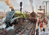 Gibsons 1000pc Jigsaw Puzzle Spotters At Doncaster David Noble