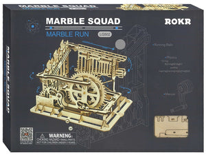 3D Marble Run Marble Squad Wooden Construction Kit Robotime