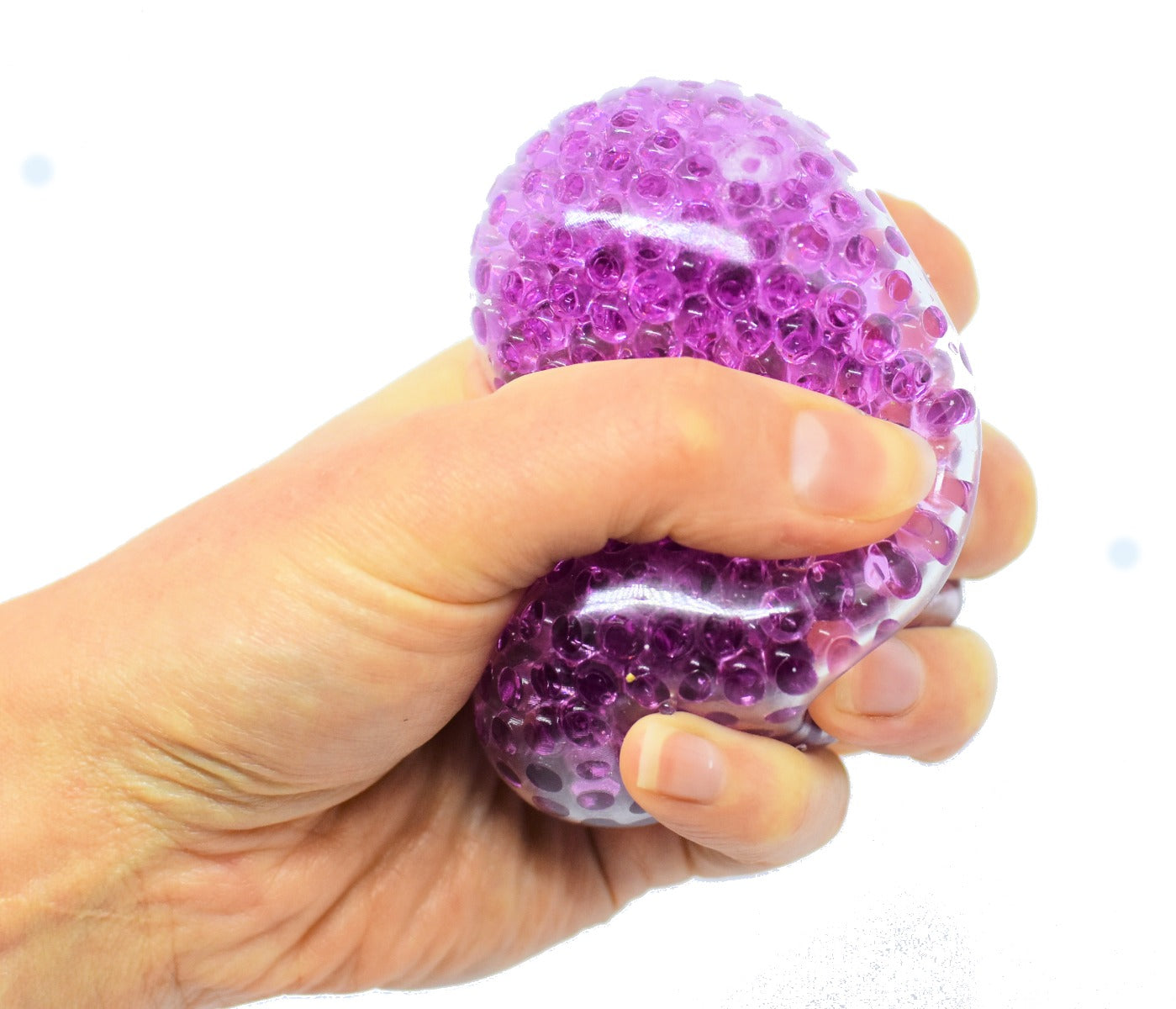 Glitter Orbeez Squishy Ball Squishy Gel Orb Large Ball Sensory Toy - Main Image