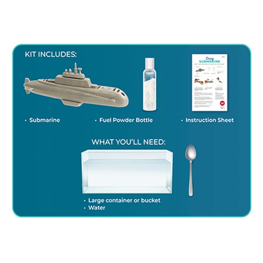 Discovery Zone Diving Submarine Mini Science Kit