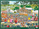 Falcon de Luxe 1000pc Jigsaw Puzzle Summer Music Festival