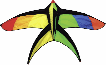 High As A Kite Single Line Kite Swallow Tail