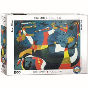 Eurographics 1000pc Jigsaw Puzzle Miro Swallow Love