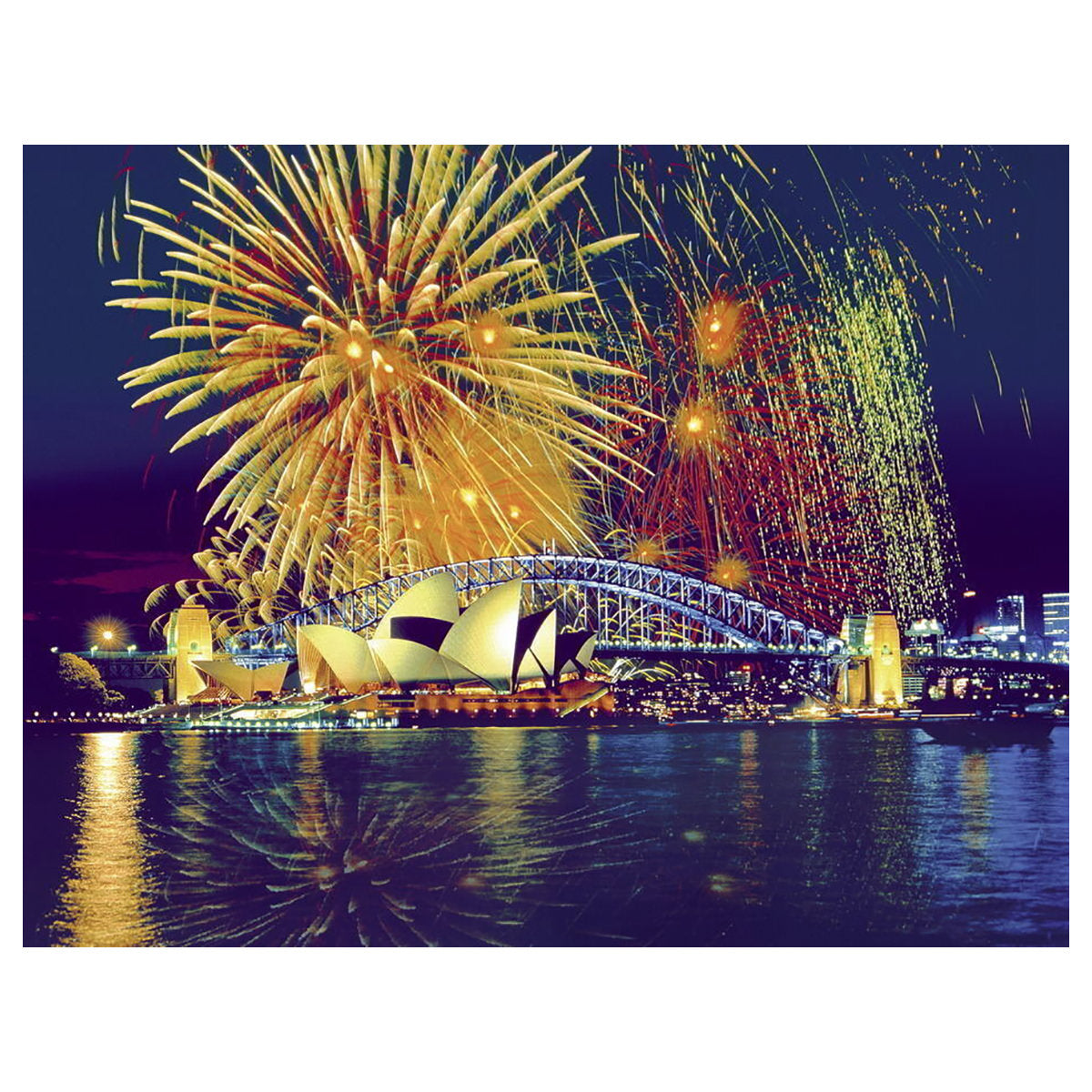 Ravensburger 1000pc Jigsaw Puzzle Fireworks Over Sydney Australia