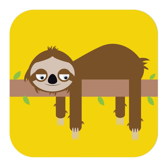 Greeting Card Googly Eyes Sylvan Sloth