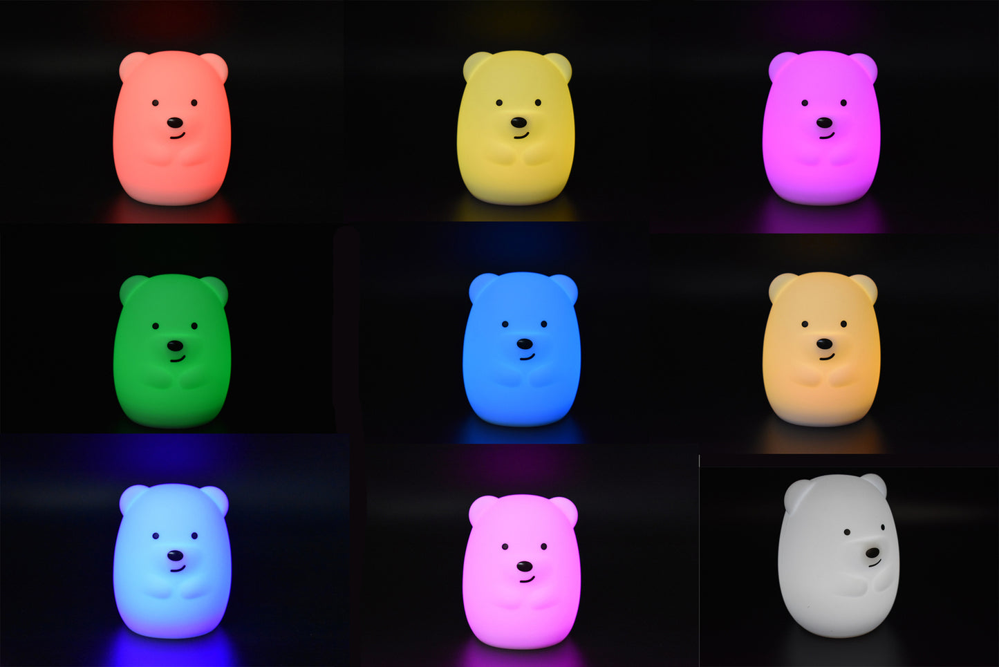 Night Light Bedtime Buddy Teddy Bear