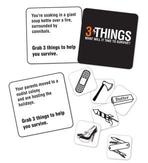3 Things Survival Card Game