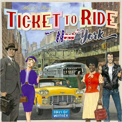 Ticket To Ride New York Strategy Board Game