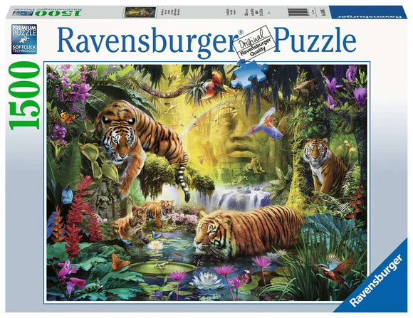 Ravensburger 1500pc Jigsaw Puzzle Tranquil Tigers