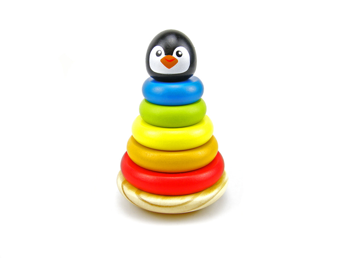 Penguin Stacker Wood 7 Piece