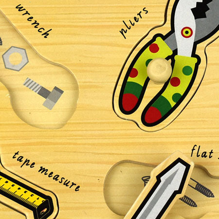 Koala Dream 2 in 1 Tools Peg Puzzle