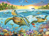 Ravensburger 100pc Jigsaw Puzzle Swim with Sea Turtles