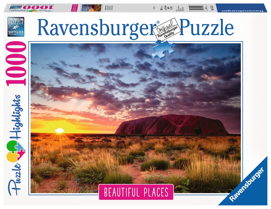 Ravensburger 1000pc Jigsaw Puzzle Ayers Rock (Uluru) Australia