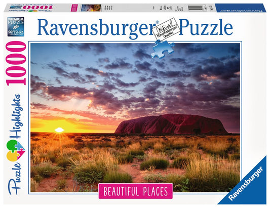 Ravensburger 1000pc Jigsaw Puzzle Ayers Rock (Uluru) Australia