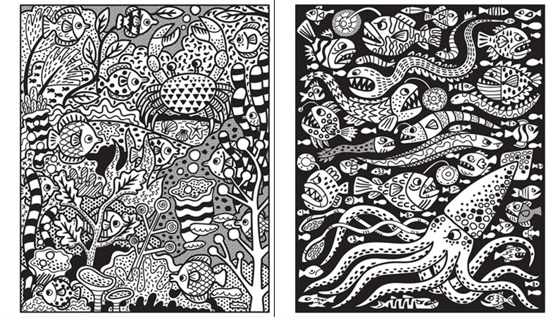 Usborne Magic Painting Book Under the Sea