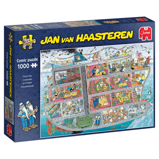 Jan Van Haasteren 1000pc Jigsaw Puzzle Cruise Ship
