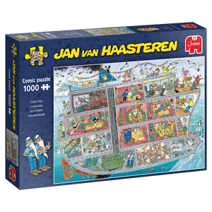 Jan Van Haasteren 1000pc Jigsaw Puzzle Cruise Ship