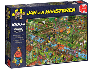 Jan Van Haasteren 1000pc Jigsaw Puzzle Vegetable Garden