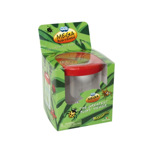 Mega Bug Viewer See-Through Collection Case 3 Assorted Colours 106mm x 115mm