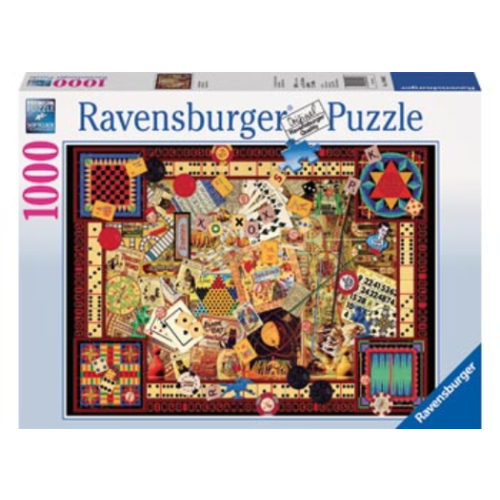 Ravensburger 1000pc Jigsaw Puzzle Vintage Games
