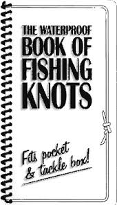 Waterproof Book Of Fishing Knots Plastic Coated Ring-Binded Hardcover Book