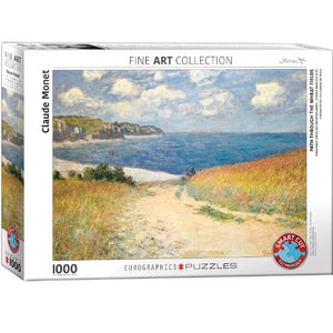 Eurographics 1000pc Jigsaw Puzzle Monet Path Through Wheat Field