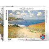 Eurographics 1000pc Jigsaw Puzzle Monet Path Through Wheat Field