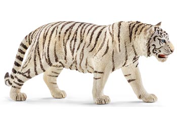Schleich Wild Animal Figurine White Tiger Male