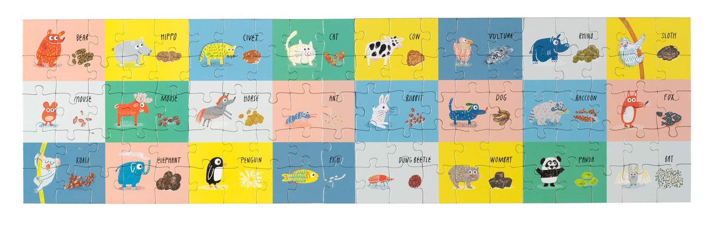 100pc Jigsaw Puzzle Who Did This Poo? By Claudia Boldt