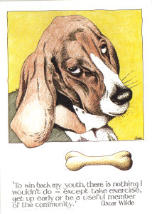 Simon Drew Greeting Card Youth