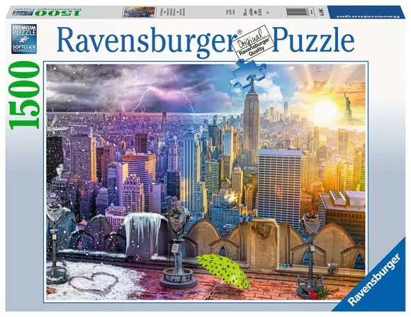 Ravensburger 1500pc Jigsaw Puzzle Seasons of New York