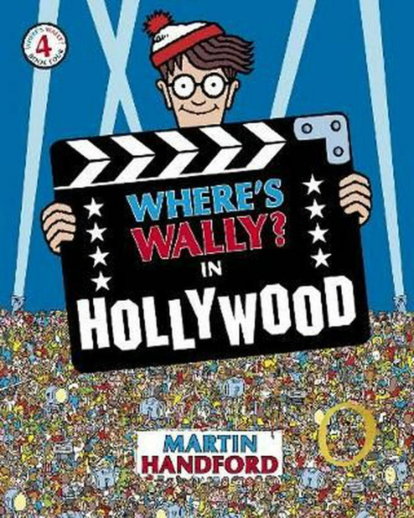 Where's Wally? Book 4 In Hollywood by Martin Handford Softcover Book